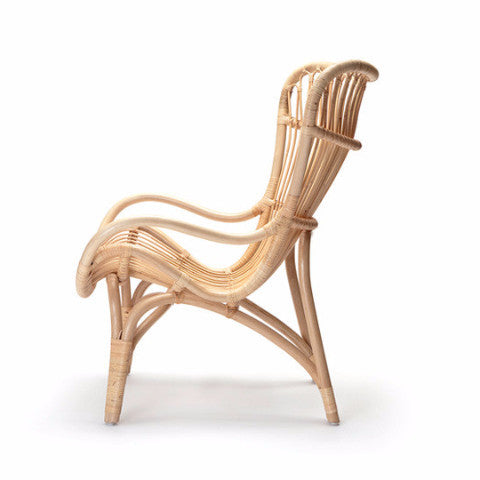 C110 Highback Chair Natural by Yuzuru Yamakawa for Feelgood Designs - Open Room 