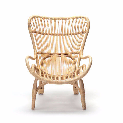C110 Highback Chair Natural by Yuzuru Yamakawa for Feelgood Designs - Open Room
