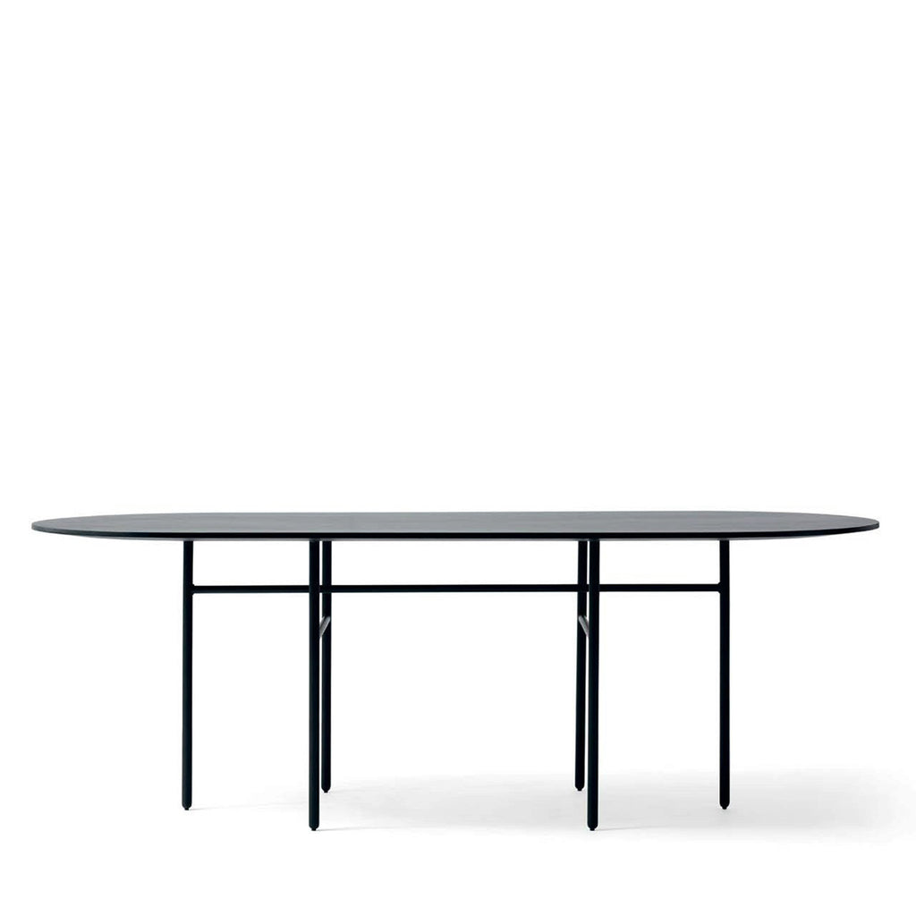 Menu World Snaregade Table Oval Black Open Room