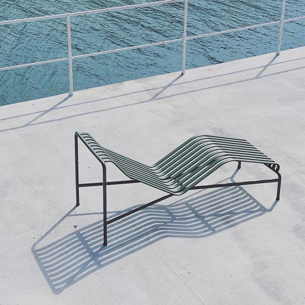 Palissade Sun Lounge by Ronan & Erwan Bouroullec Olive