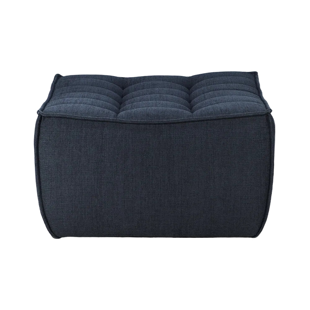 Ethnicraft N701 Ottoman - Graphite Eco