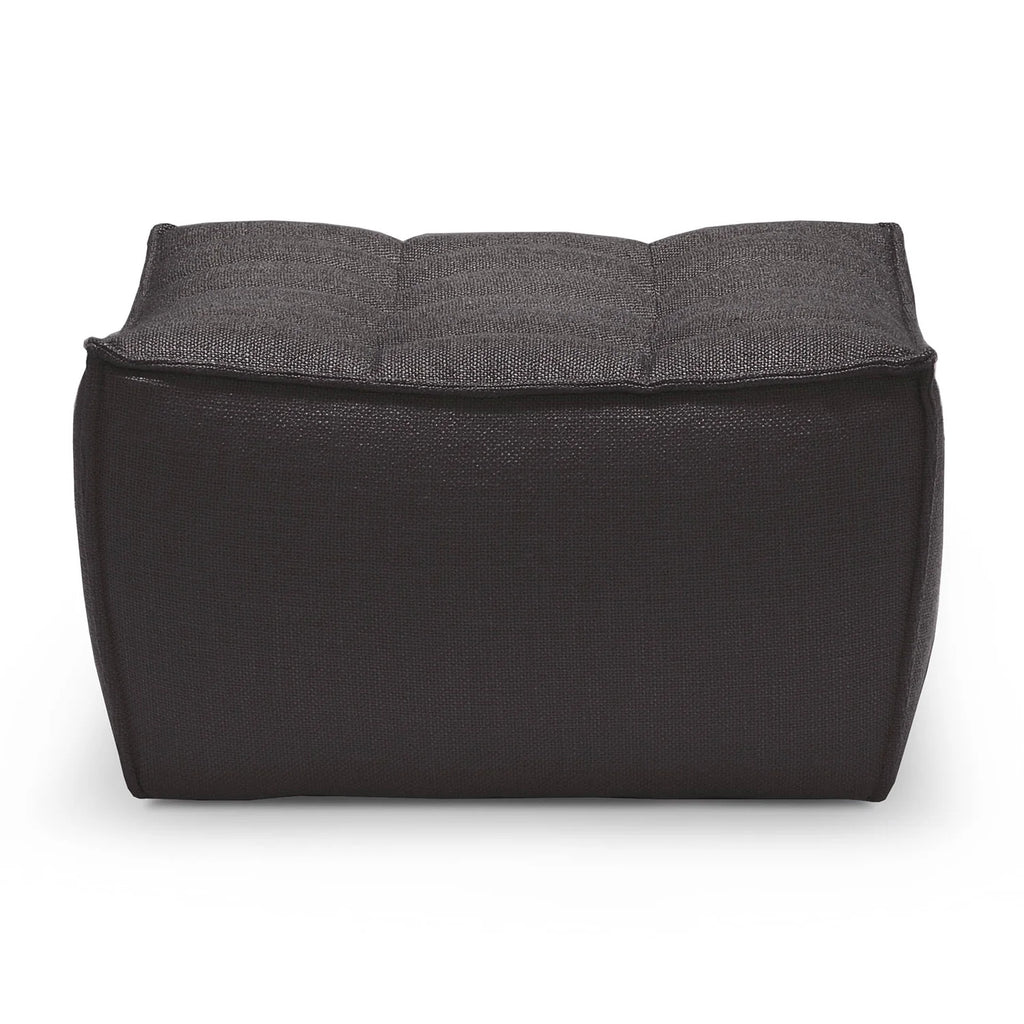 Ethnicraft N701 Ottoman - Dark Grey