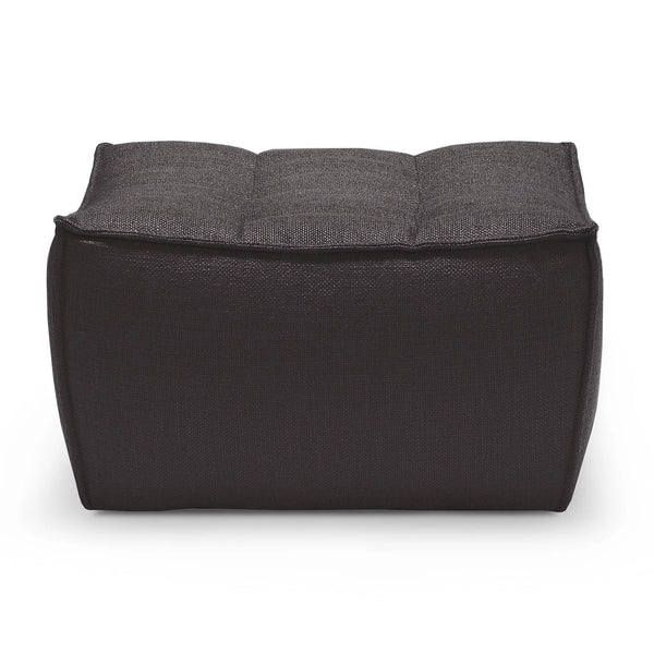 Ethnicraft N701 Ottoman - Dark Grey