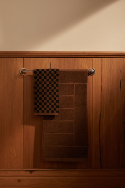 BAINA Organic Cotton GREENWICH Bath Towel Tabac