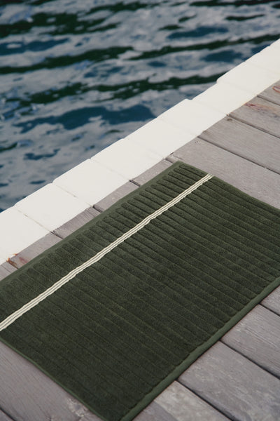 BAINA Organic Cotton ST BATHANS Bath Towel Moss