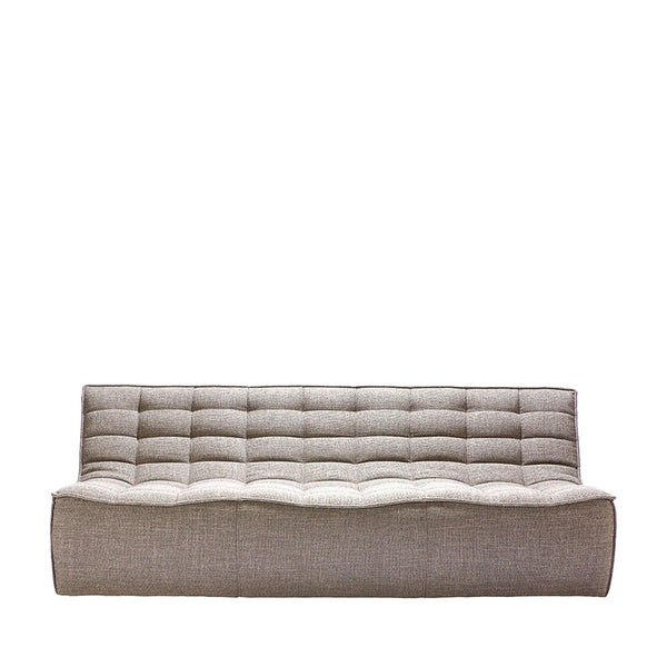 Ethnicraft N701 Sofa 3 Seater - Dark Beige
