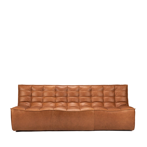 Ethnicraft N701 Sofa 3 Seater - Old Saddle
