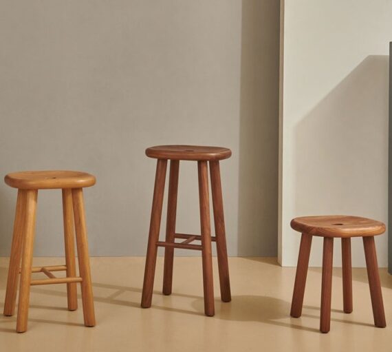 Jade Counter Stool by Nathan Young Walnut