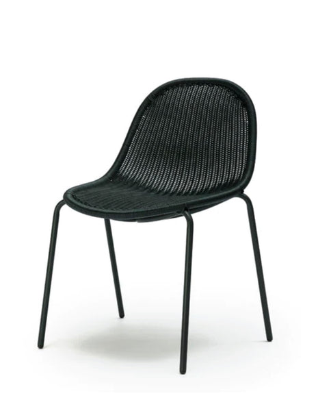 Edwin Outdoor/Indoor Stacking Chair by Alan Noddebo