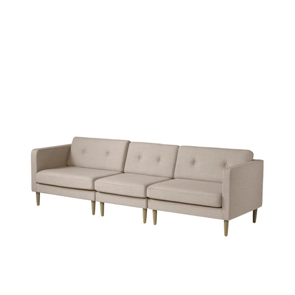 FDB Møbler L42 Sofa Oak Beige (Upminster) - ex display
