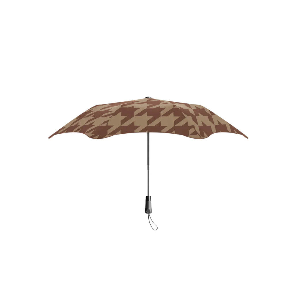 BLUNT Metro Umbrella Houndstooth Cocoa