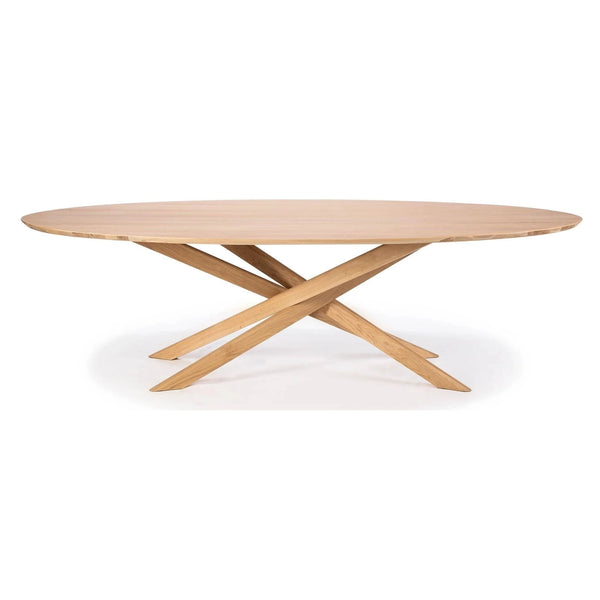 Ethnicraft Oak Mikado Oval Dining Table