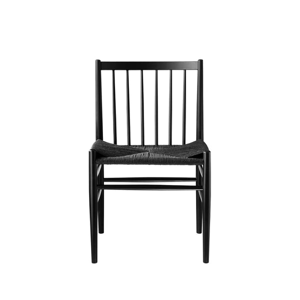 FDB Møbler J80 Chair by Jørgan Bækmark Black Black- Sale end of line colour