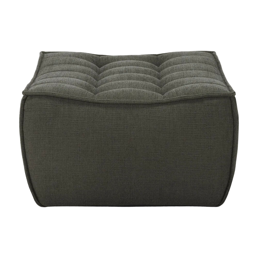 Ethnicraft N701 Ottoman - Moss Eco