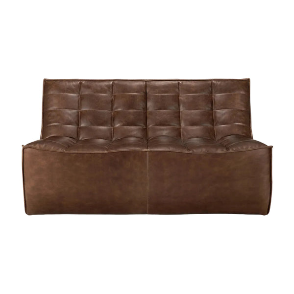 Ethnicraft N701 Sofa 2 Seater - Chestnut Leather