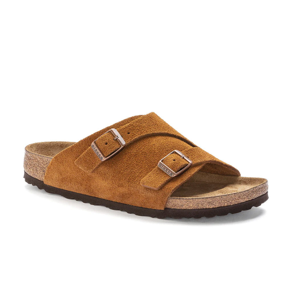 Birkenstock Zurich Mink Suede Leather Regular