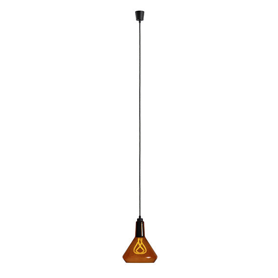 Plumen Amber Drop Top Lamp - Amber - Open Room