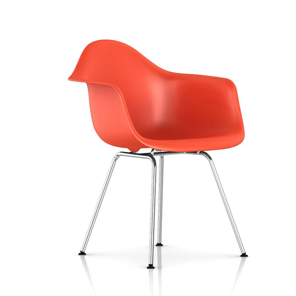 Eames® Moulded Plastic 4-leg Armchair - Herman Miller - Open Room