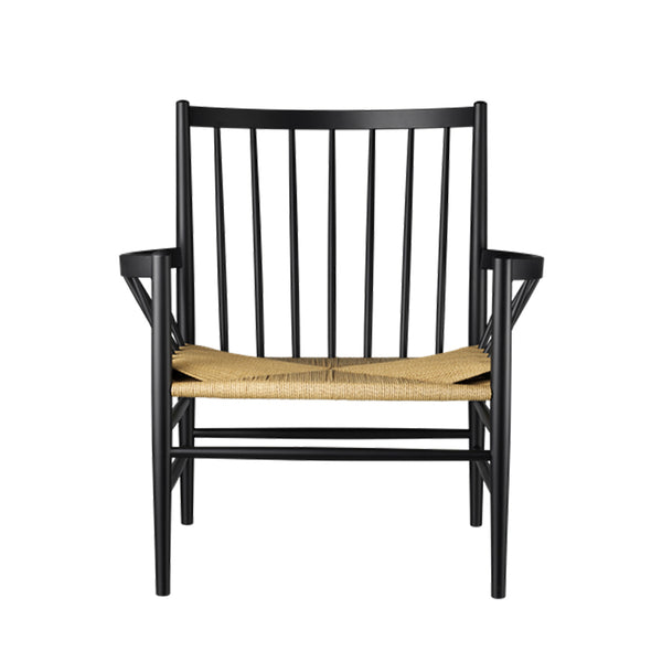 Open Room FDB Møbler J82 Lounge Chair Black/Natural