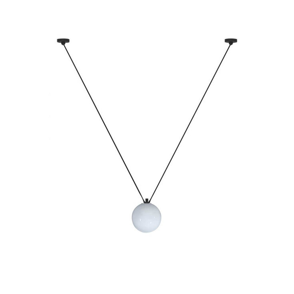 Acrobates 323 L Glass Ball Pendant Light 175 MM La Lampe Gras