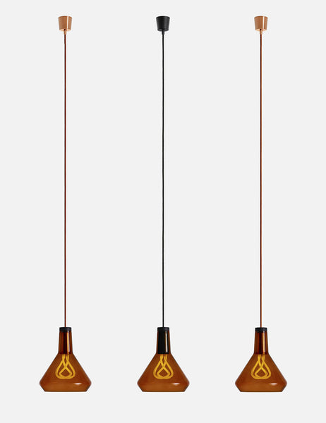 Plumen Amber Drop Top Lamp Set