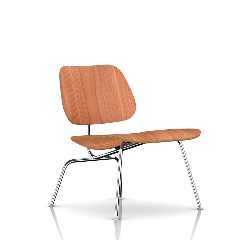 Eames Moulded Plywood Lounge Chair w Metal Legs Open Room