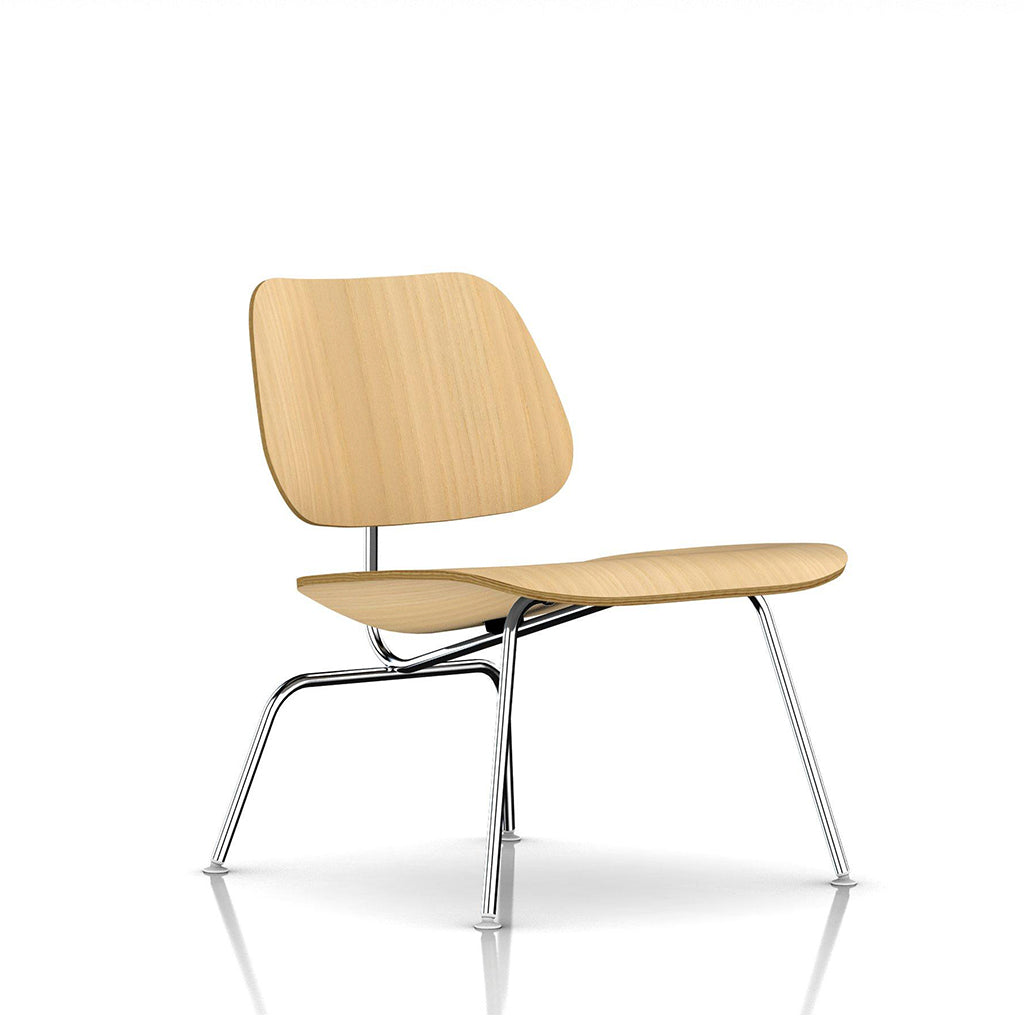 Eames Moulded Plywood Lounge Chair w Metal Legs Open Room