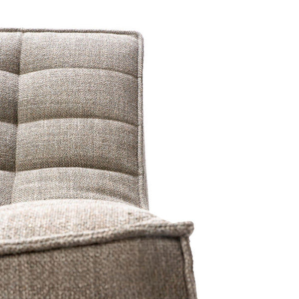 Ethnicraft N701 Sofa 1 Seater - Dark Beige Open Room