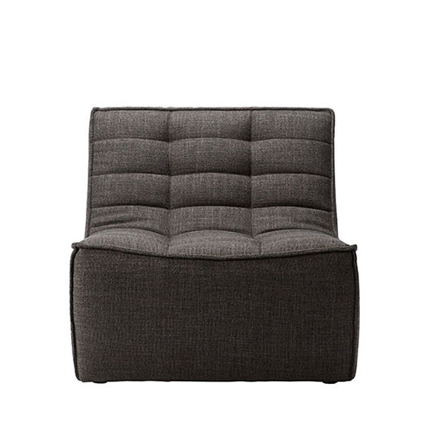 Ethnicraft N701 Sofa 1 Seater - Dark Grey Open Room