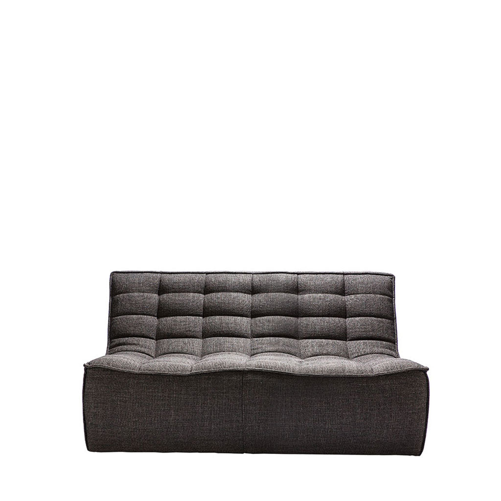  Ethnicraft N701 Sofa 2 Seater - Dark Grey Open Room