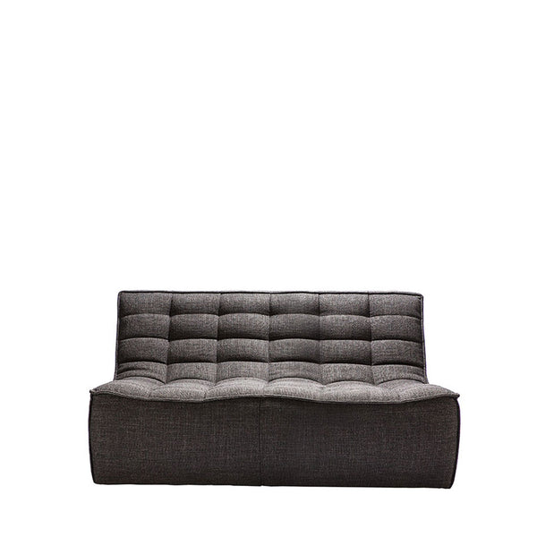  Ethnicraft N701 Sofa 2 Seater - Dark Grey Open Room