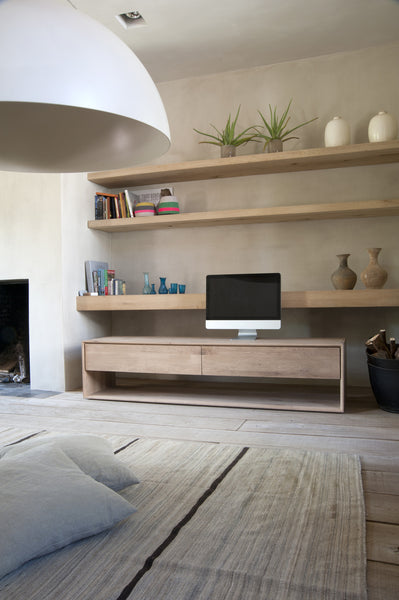 Ethnicraft Oak Nordic TV Unit - Open Room 