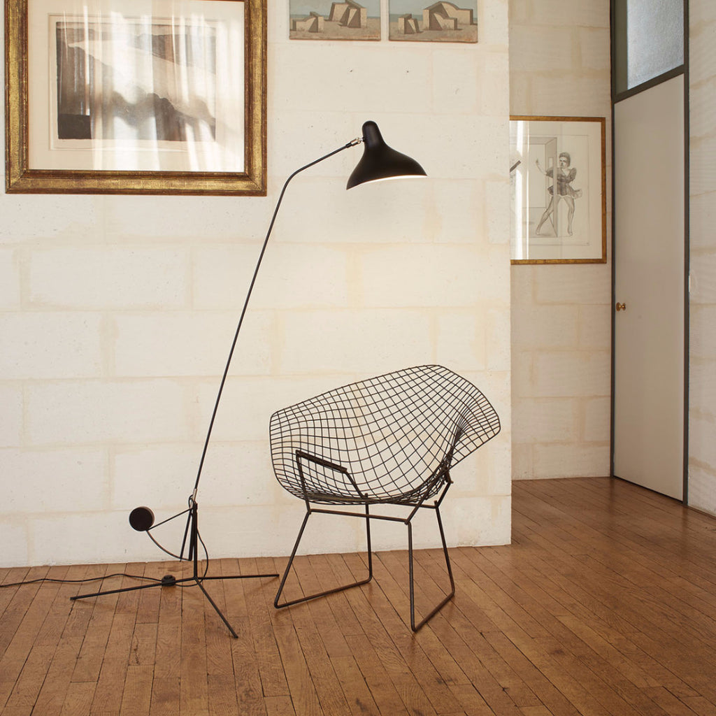 Mantis Floor Lamp by Bernard Schottlander - Open Room