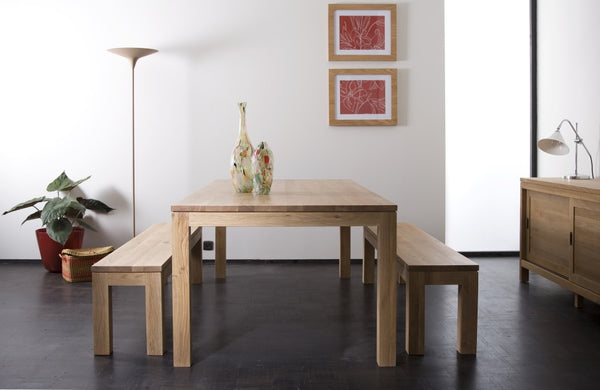 Ethnicraft Straight Oak Dining Table
