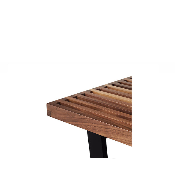 Nelson™ Platform Bench with Black Base - Medium - Open Room