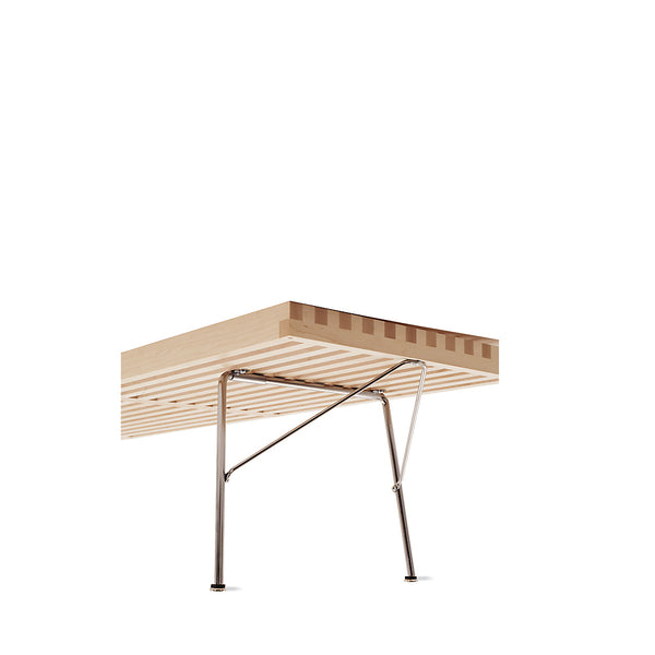 Nelson™ Platform Bench with Chrome Legs - Large