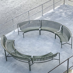 Palissade Park Dining Bench In by Ronan & Erwan Bouroullec