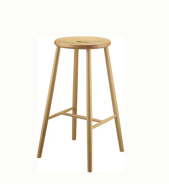 FDB Møbler J27B Bar Stool by Børge Mogensen