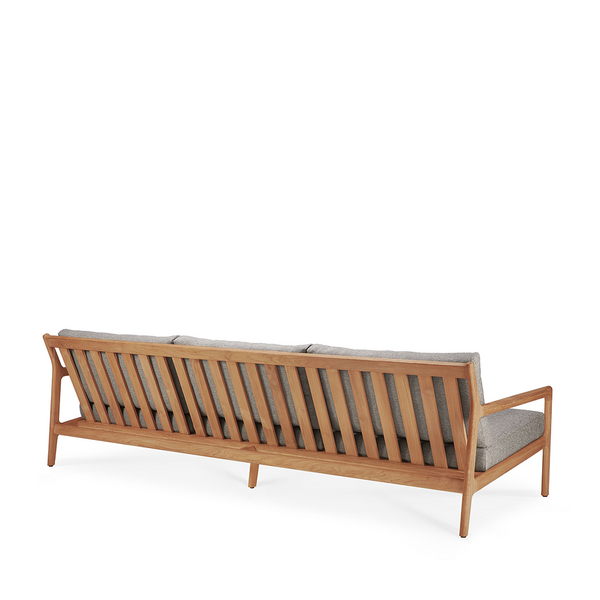 Ethnicraft Teak Jack outdoor sofa - 3 seater - mocha