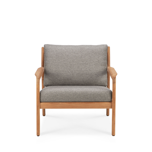 Ethnicraft Teak Jack outdoor sofa - 1 seater -  mocha