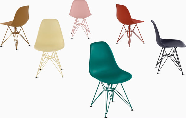 Eames Molded Plastic Side Chair, Herman Miller x HAY