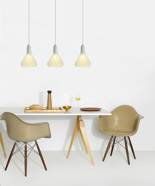 Plumen White Drop Top Lamp Set