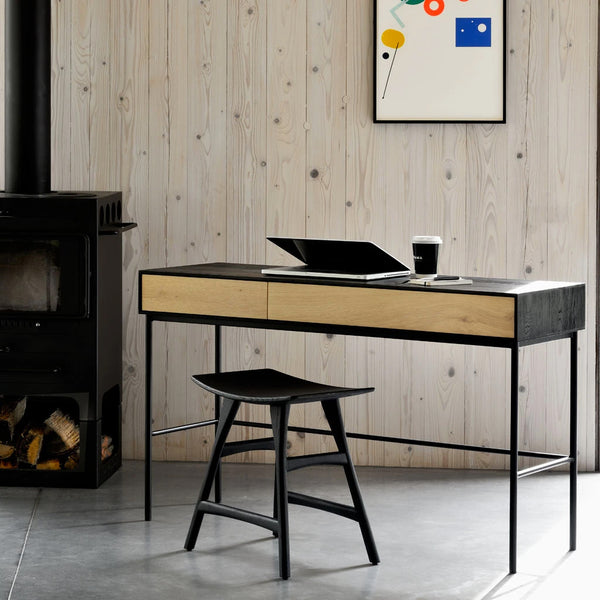 Ethnicraft Oak Blackbird Desk