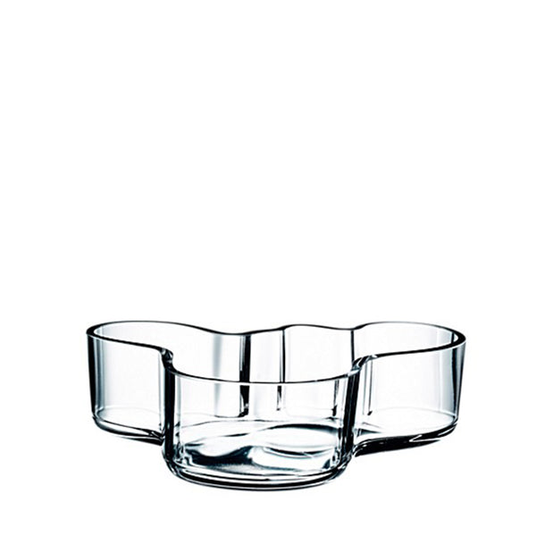 Medium Clear Bowl by Alvar Aalto