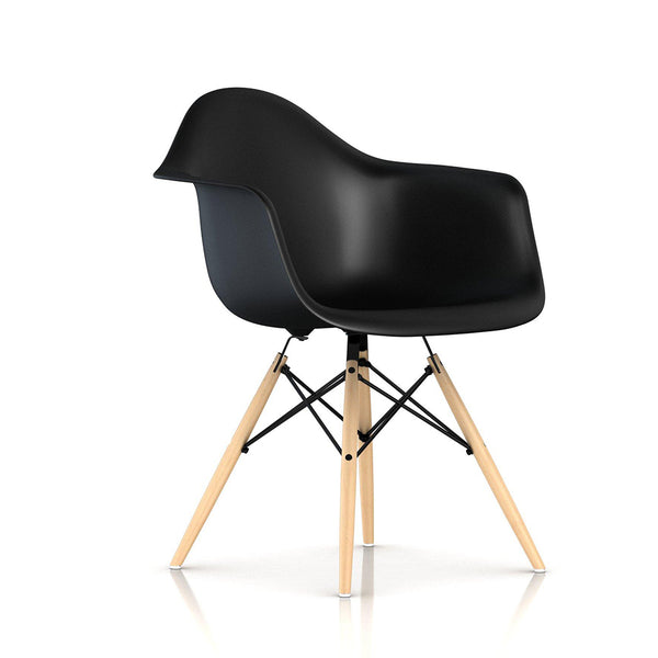 Eames® Moulded Plastic Wood Dowel base Armchair - Herman Miller- Open Room