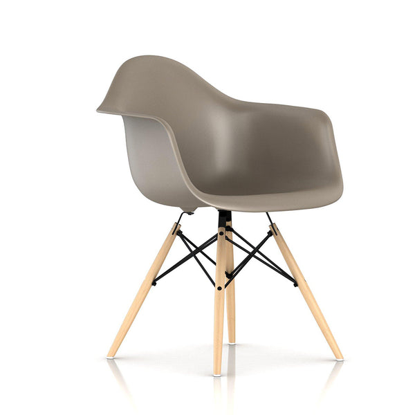 Eames® Moulded Plastic Wood Dowel base Armchair - Herman Miller- Open Room