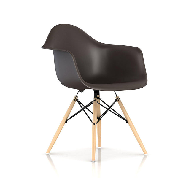 Eames® Moulded Plastic Wood Dowel base Armchair - Herman Miller- Open Room