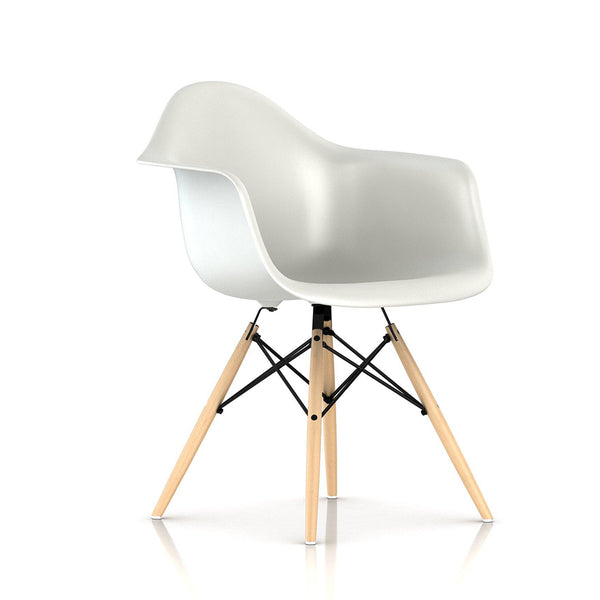 Eames® Moulded Plastic Wood Dowel base Armchair - Herman Miller- Open Room