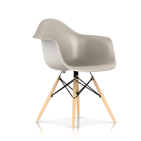 Eames® Moulded Plastic Wood Dowel base Armchair - Herman Miller- Open Room