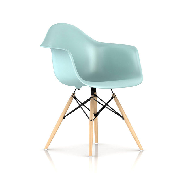 Eames® Moulded Plastic Wood Dowel base Armchair - Herman Miller- Open Room